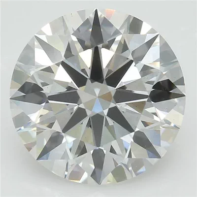 2.61ct H VS1 Rare Carat Ideal Cut Round Lab Grown Diamond