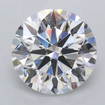 3.55ct D FL Excellent Cut Round Lab Grown Diamond