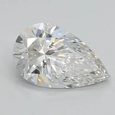 1.52ct F VS1 Rare Carat Ideal Cut Pear Lab Grown Diamond