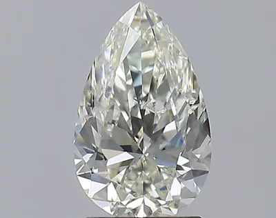 1.70ct H SI2 Rare Carat Ideal Cut Pear Diamond