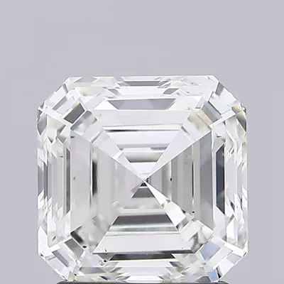 1.88ct G VS2 Excellent Cut Asscher Lab Grown Diamond