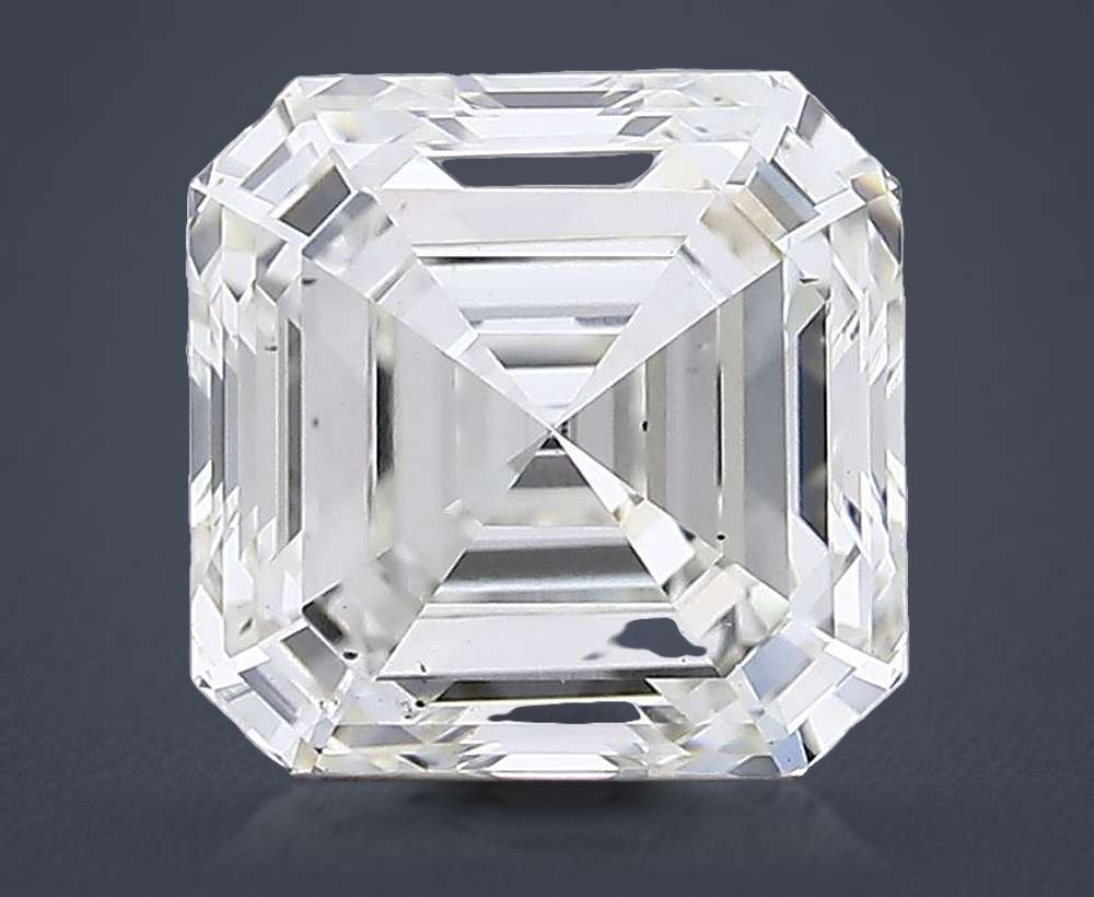 1.88ct G VS2 Excellent Cut Asscher Lab Grown Diamond