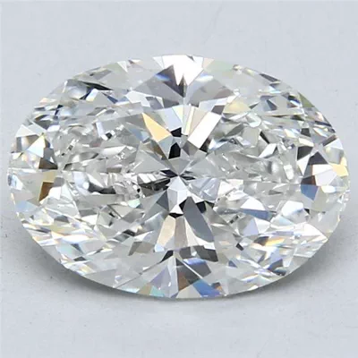 3.03ct F VS1 Rare Carat Ideal Cut Oval Lab Grown Diamond