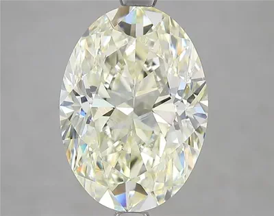 4.03ct K SI1 Rare Carat Ideal Cut Oval Diamond