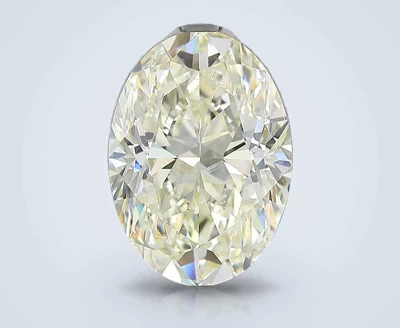 4.03ct K SI1 Rare Carat Ideal Cut Oval Diamond