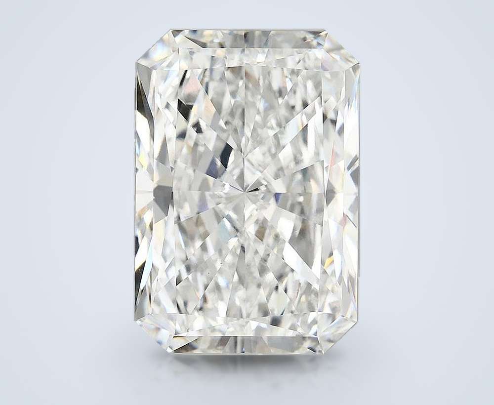 15.14ct F VS1 Rare Carat Ideal Cut Radiant Lab Grown Diamond