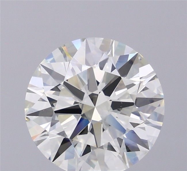 5.24ct J VS1 Rare Carat Ideal Cut Round Diamond