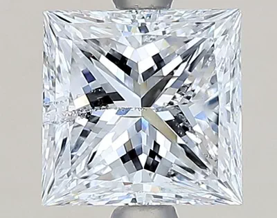 1.70ct E SI2 Excellent Cut Princess Diamond