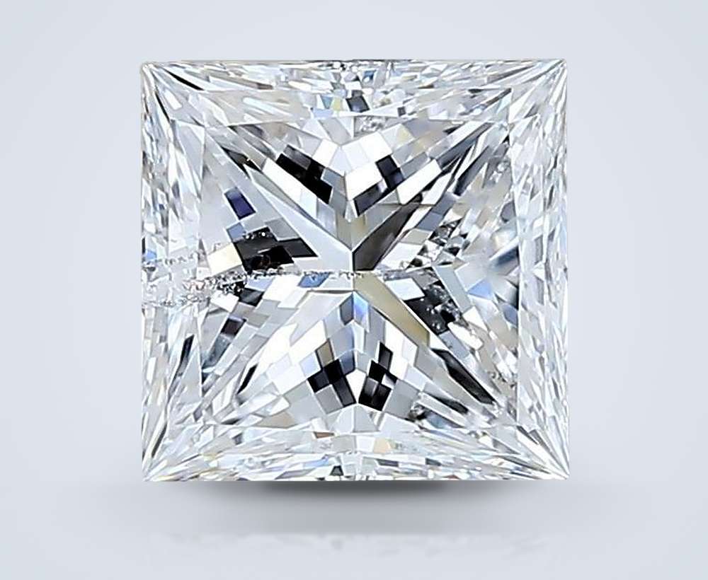 1.70ct E SI2 Excellent Cut Princess Diamond