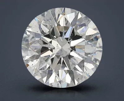 3.02ct E SI2 Rare Carat Ideal Cut Round Diamond