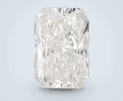 4.05ct F VS1 Rare Carat Ideal Cut Radiant Lab Grown Diamond