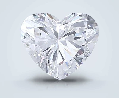 4.52ct E VVS2 Good Cut Heart Lab Grown Diamond