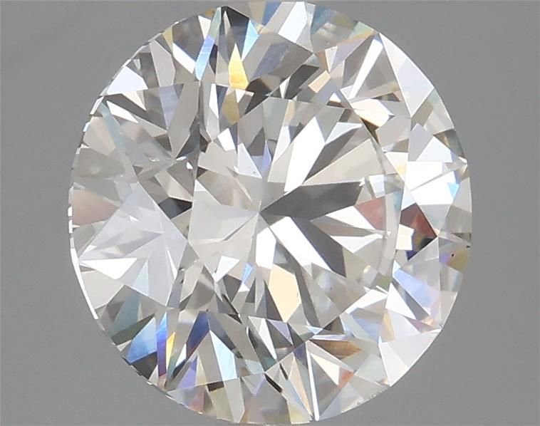 3.04ct H VS1 Rare Carat Ideal Cut Round Lab Grown Diamond