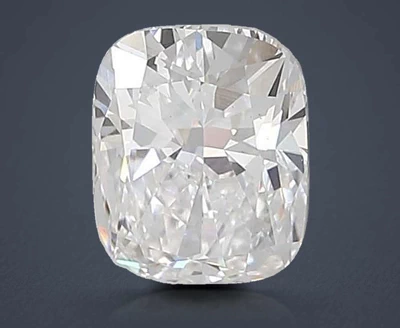 2.02ct D VS2 Rare Carat Ideal Cut Cushion Lab Grown Diamond