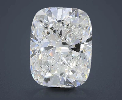 10.51ct E VVS2 Rare Carat Ideal Cut Cushion Lab Grown Diamond