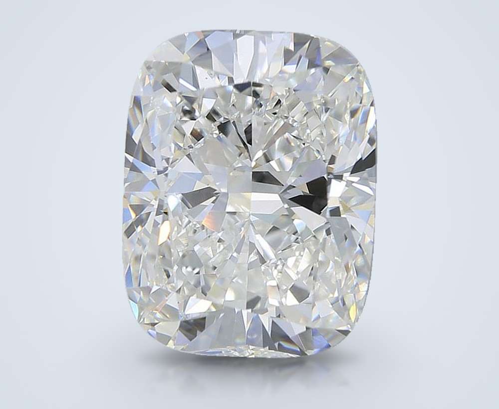 10.51ct E VVS2 Rare Carat Ideal Cut Cushion Lab Grown Diamond