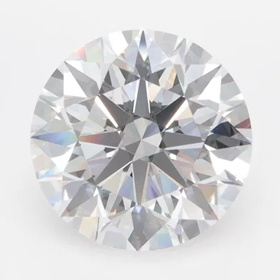 4.09ct D FL Rare Carat Ideal Cut Round Lab Grown Diamond