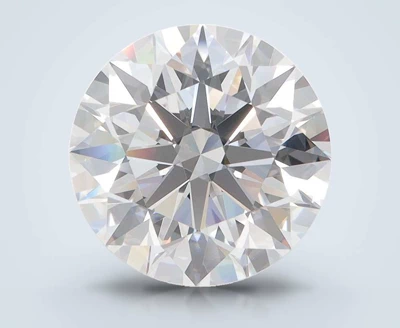 4.09ct D FL Rare Carat Ideal Cut Round Lab Grown Diamond