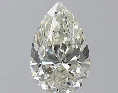 2.03ct I SI2 Rare Carat Ideal Cut Pear Diamond