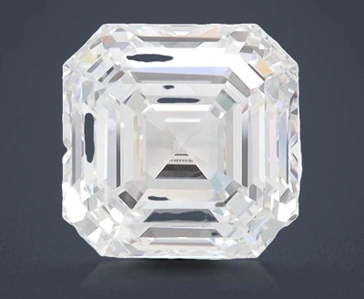 2.04ct E VVS2 Rare Carat Ideal Cut Asscher Lab Grown Diamond