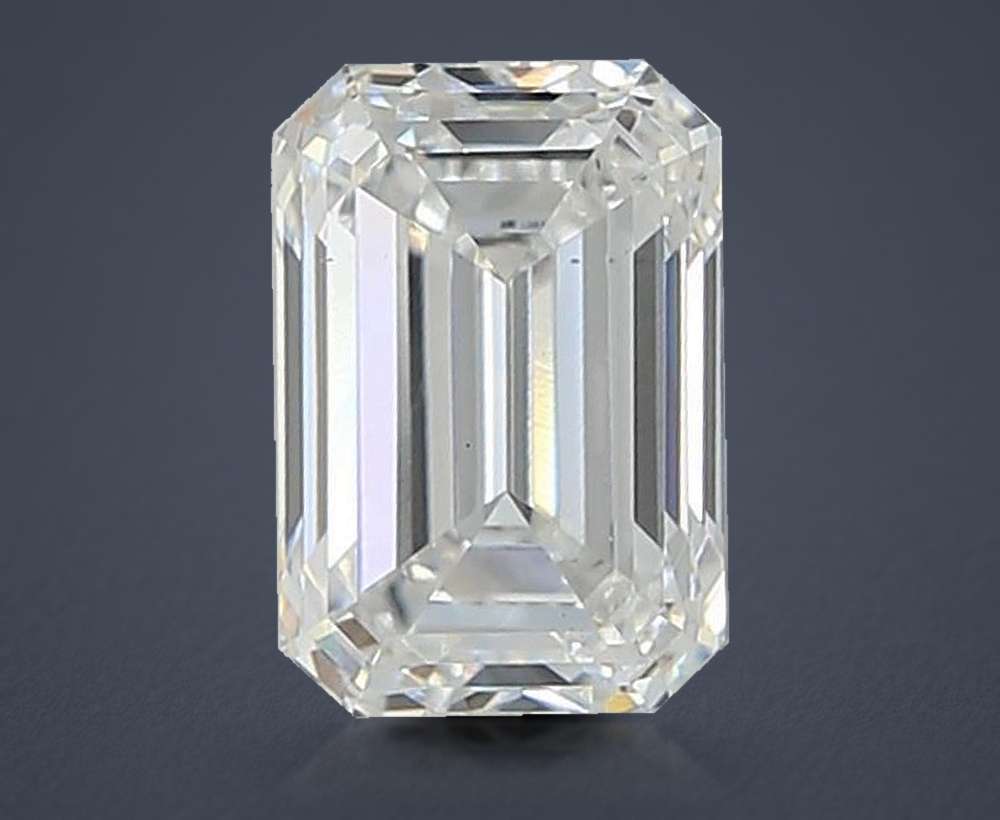 1.56ct E VS1 Very Good Cut Emerald Lab Grown Diamond