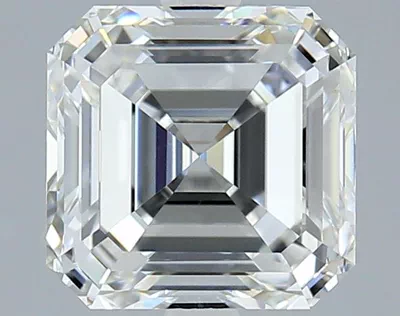 2.59ct G VS1 Rare Carat Ideal Cut Asscher Diamond