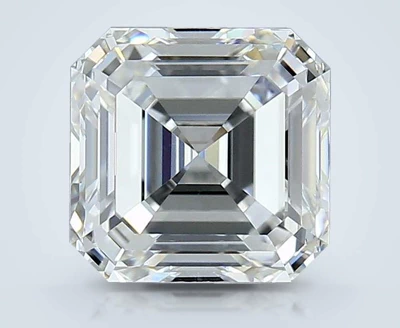 2.59ct G VS1 Rare Carat Ideal Cut Asscher Diamond