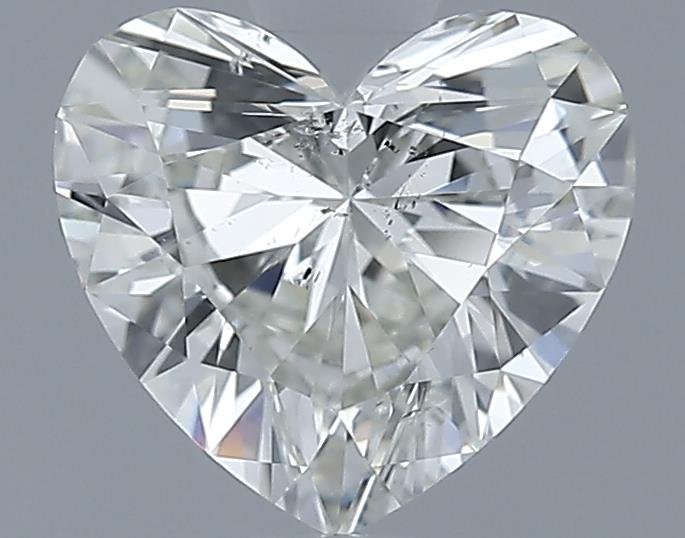 0.91ct K SI2 Rare Carat Ideal Cut Heart Diamond