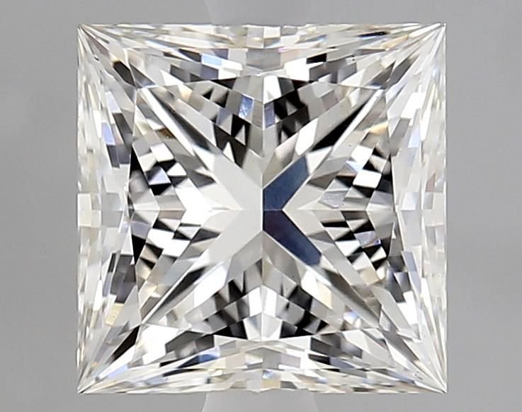 2.03ct H VS1 Rare Carat Ideal Cut Princess Lab Grown Diamond
