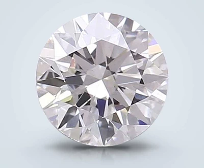 1.11ct F VS1 Rare Carat Ideal Cut Round Lab Grown Diamond