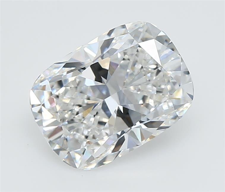 2.84ct E VVS2 Very Good Cut Cushion Lab Grown Diamond