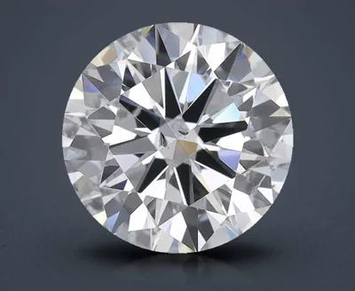 3.02ct E SI2 Excellent Cut Round Lab Grown Diamond