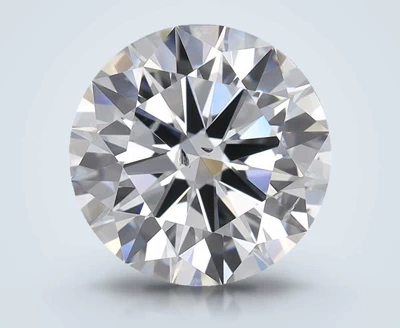 3.02ct E SI2 Excellent Cut Round Lab Grown Diamond