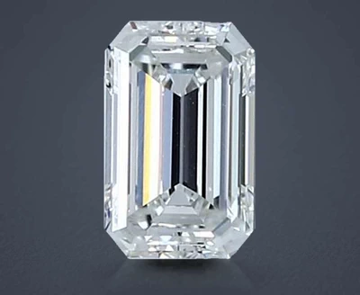 0.56ct G SI1 Very Good Cut Emerald Diamond