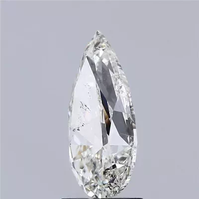 2.08ct J SI2 Rare Carat Ideal Cut Pear Diamond