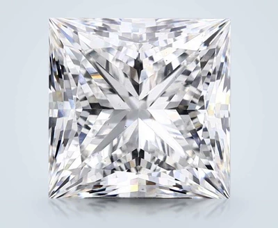 5.06ct E VS2 Rare Carat Ideal Cut Princess Lab Grown Diamond