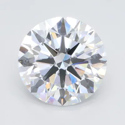 4.01ct E VVS2 Rare Carat Ideal Cut Round Lab Grown Diamond