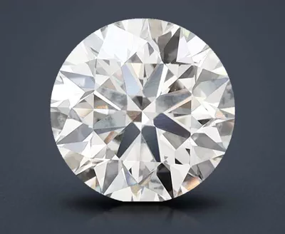 2.14ct H VS1 Excellent Cut Round Lab Grown Diamond