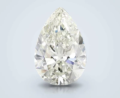4.01ct J VS1 Rare Carat Ideal Cut Pear Diamond