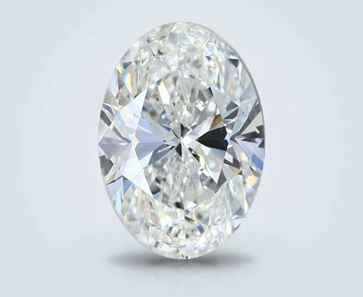 10.01ct I SI1 Rare Carat Ideal Cut Oval Diamond