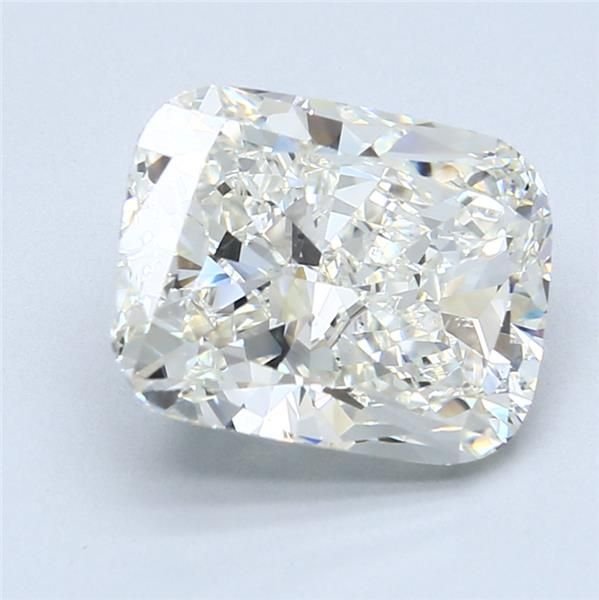 4.20ct J SI1 Very Good Cut Cushion Diamond