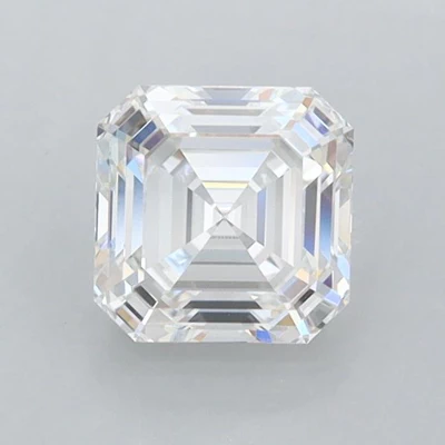 1.00ct E VVS2 Rare Carat Ideal Cut Asscher Lab Grown Diamond