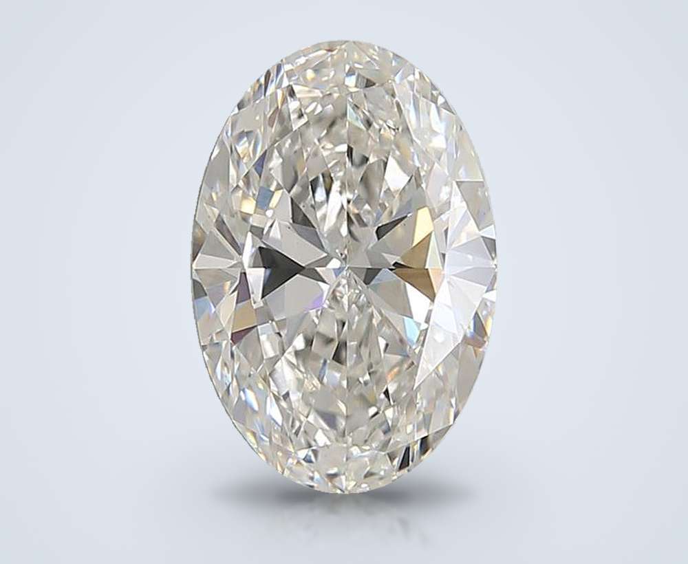 3.00ct E VS1 Very Good Cut Oval Lab Grown Diamond