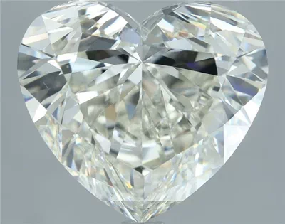 5.03ct I VS2 Rare Carat Ideal Cut Heart Diamond