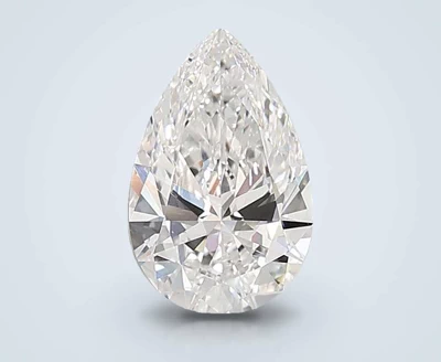 7.03ct E VS1 Rare Carat Ideal Cut Pear Lab Grown Diamond