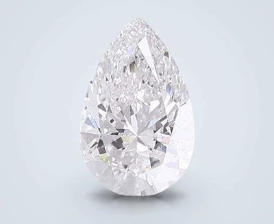 1.03ct D SI1 Rare Carat Ideal Cut Pear Lab Grown Diamond
