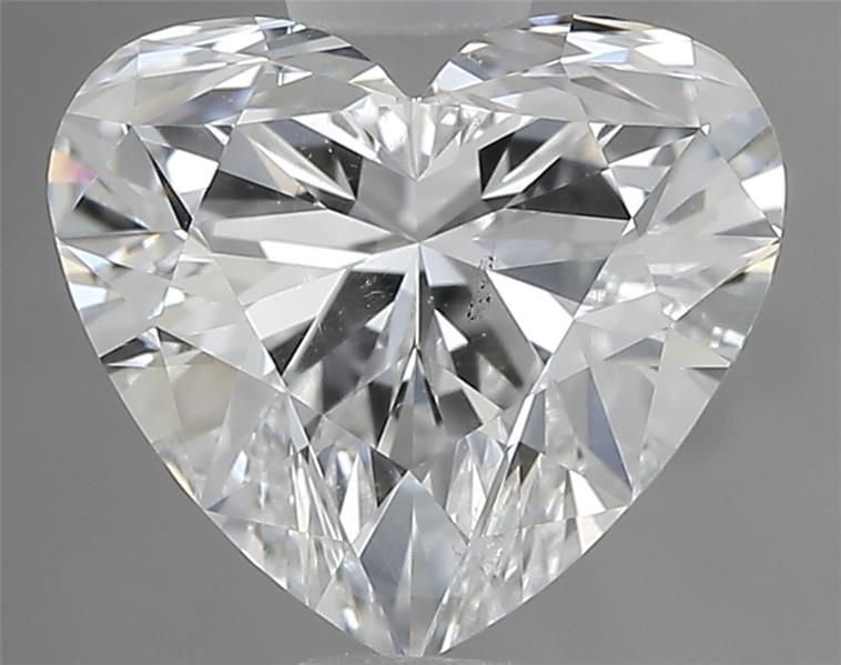 1.04ct F SI1 Rare Carat Ideal Cut Heart Diamond