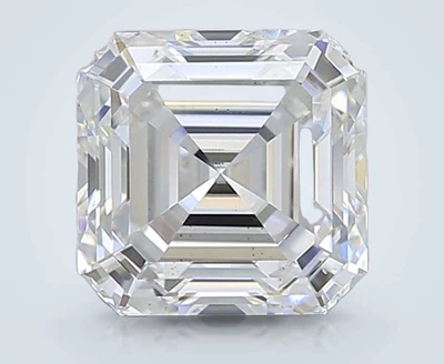 2.01ct D VS2 Rare Carat Ideal Cut Asscher Lab Grown Diamond