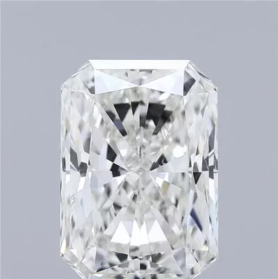 3.29ct J SI1 Rare Carat Ideal Cut Radiant Diamond