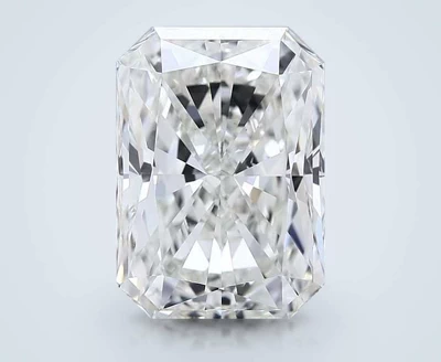 3.29ct J SI1 Rare Carat Ideal Cut Radiant Diamond